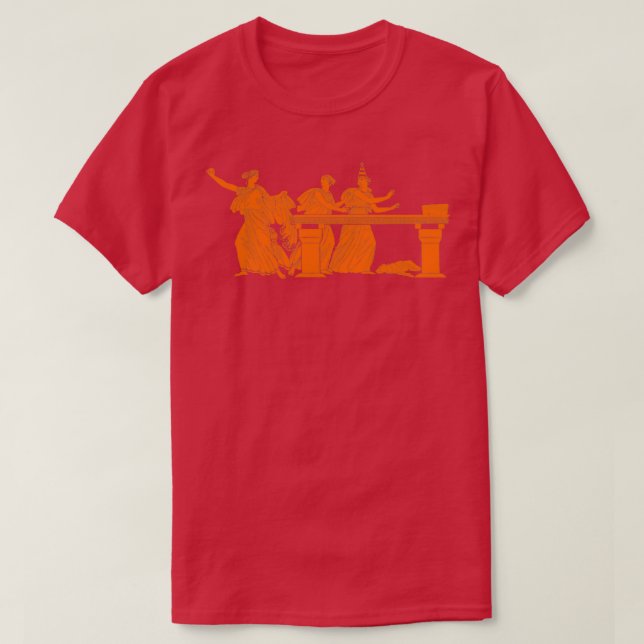 toga party with border T-Shirt (Design Front)