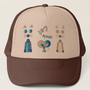 "Together Again" Cat & Mouse Trucker Hat