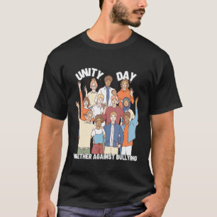 Together against bullying Unity day Orange Day T-Shirt