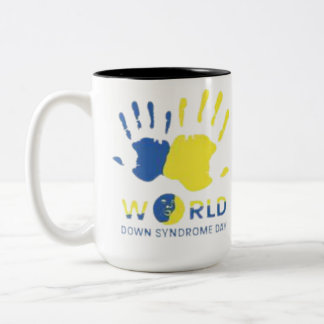 Together Against Loneliness: Celebrating Inclusion Two-Tone Coffee Mug