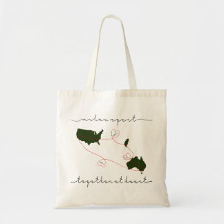 together at heart tote bag