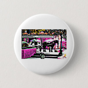Together Cocoa Village jGibney The MUSEUM Zazzle 6 Cm Round Badge