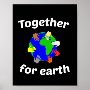 Together for earth  poster