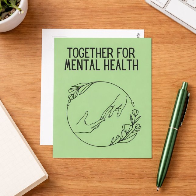 Together For Mental Health Postcard (Creator Uploaded)