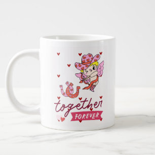 TOGETHER FOREVER COUNTRY STYLE  LARGE COFFEE MUG