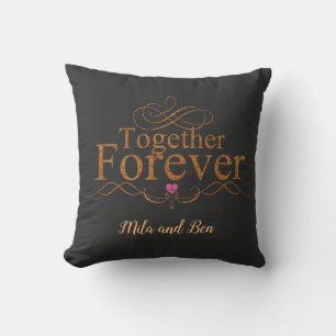 Together forever cushion