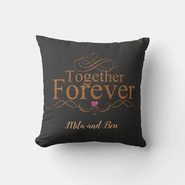Together forever  cushion (Front)