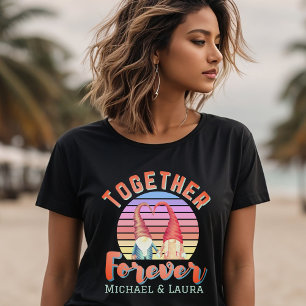 Together Forever Gnome Couple  T-Shirt
