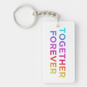 Together Forever Keychain
