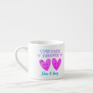 Together forever - Personalise Espresso Cup