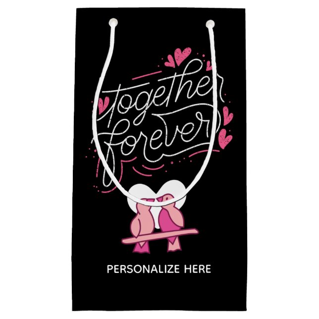 Together Forever Personalised Gift Bag (Front)