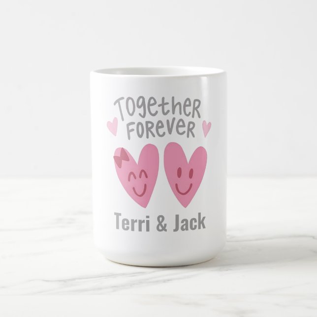 Together Forever Personalized Mug (Center)