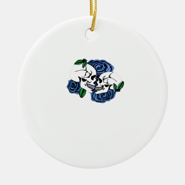 Together Forever - Till Death Do Us  Ceramic Tree Decoration (Front)