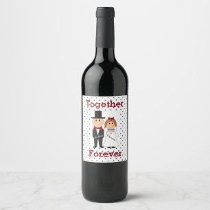 Together Forever Wine Label