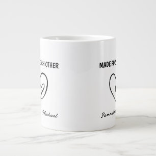 Together is Better Valentine's Day Large Coffee Mug
