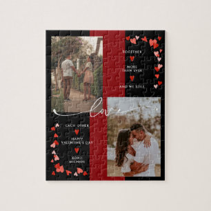 Together More Than Ever   Valentine's Day Photo Jigsaw Puzzle