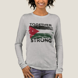 Together Strong Support Palestine Tri-Blend Shirt