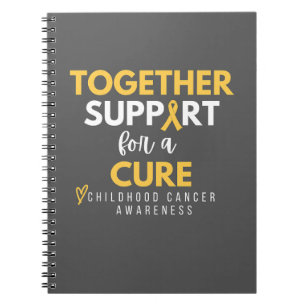 together support cure cancer Spiral Notebook