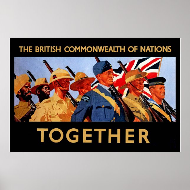Together ~ The British Commonwealth of Nations Poster (Front)