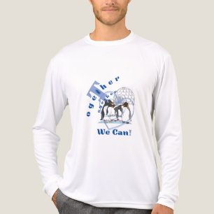 Together We Can Motivational quote T-shirt Tri-Blend Shirt