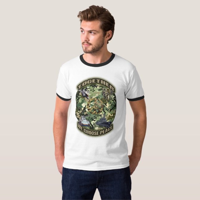 Together, we choose peace T-Shirt (Front Full)