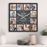 Together We Have It All Quote Family Photo Black