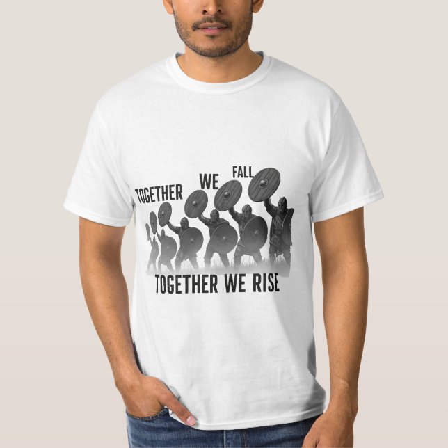 Together We Rise - Viking Unity T-Shirt (Front)