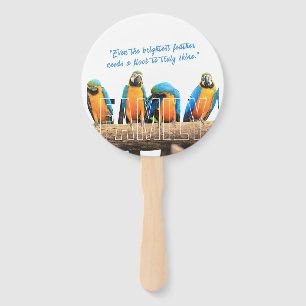 "Together We Shine" Hand Fan