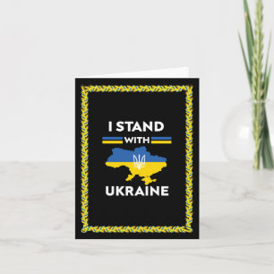 Together We Stand: Ukraine Unity Shield Card