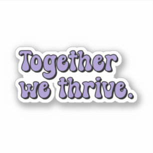 Together we thrive Purple Neurodiversity