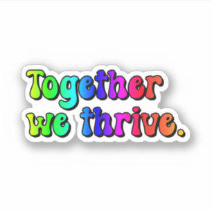Together we thrive Rainbow Neurodiversity