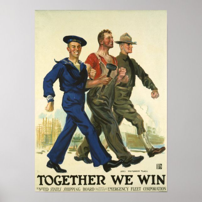 Together We Win Poster (Front)