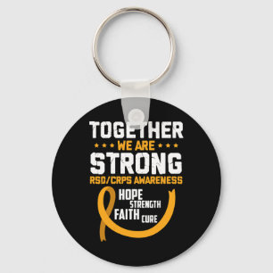 Together We're Strong Rsdcrps Awareness Key Ring