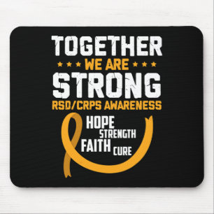 Together We're Strong Rsdcrps Awareness Mouse Pad