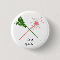 Together We're Unlimited Personalised Besties Pin