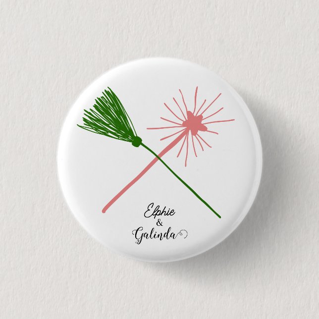 Together We're Unlimited Personalised Besties Pin (Front)