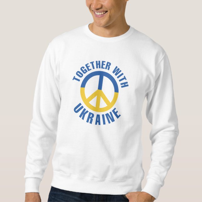 Together With Ukraine Sweatshirt (Front)