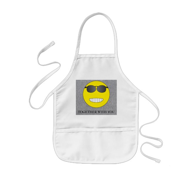 Together with you kids apron (Front)