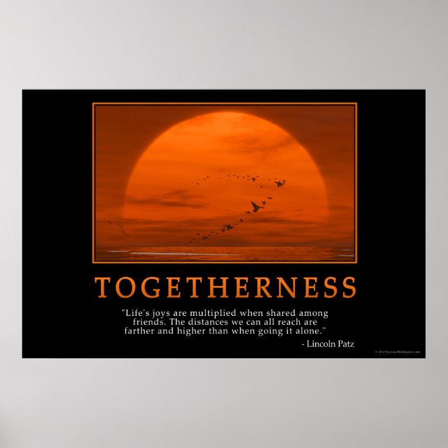 Togetherness Poster (Front)