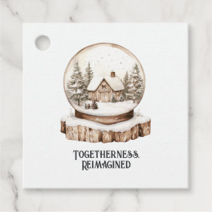Togetherness Reimagined – Cosy Christmas Party Favour Tags
