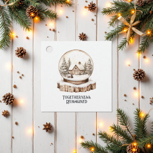 Togetherness Reimagined – Cozy Christmas Party Favour Tags