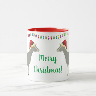 Toggenburg Dairy Goat Christmas Mug
