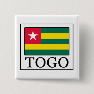 Togo 15 Cm Square Badge