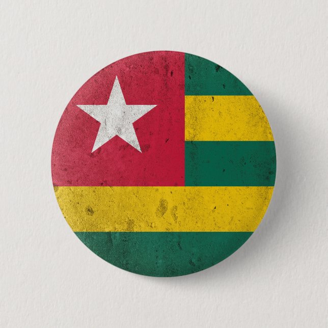 Togo 6 Cm Round Badge (Front)