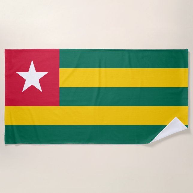 Togo Beach Towel (Front)