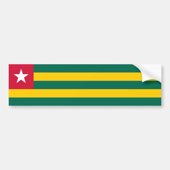 Togo Bumper Sticker (Front)