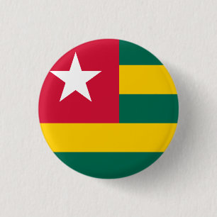 Togo Flag 3 Cm Round Badge