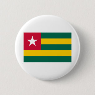 Togo Flag 6 Cm Round Badge