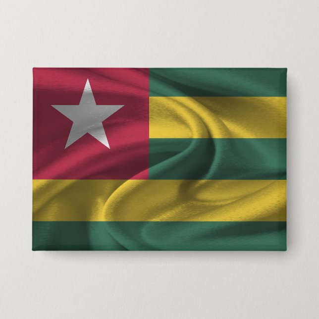 Togo Flag Button (Front)