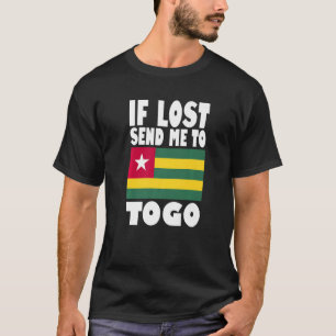 Togo Flag Design  If lost send me to Togo Premium T-Shirt